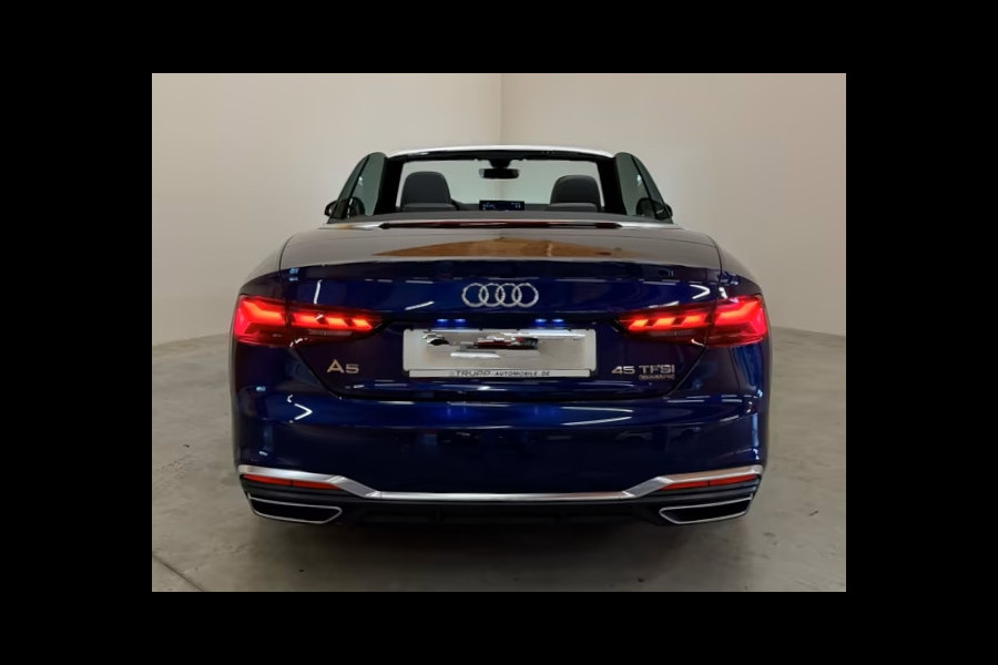 Audi A5 Cabriolet 45 TFSI Quattro S-LINE ** LED, LEDER, VIRTUAL, NEKVERW, ACC, KEYLESS, 20-inch LMV ** UNFALLFREI - AUDI ONDERH ** ** INFORMEER OOK NAAR ONZE AANTREKKELIJKE FINANCIAL-LEASE TARIEVEN **