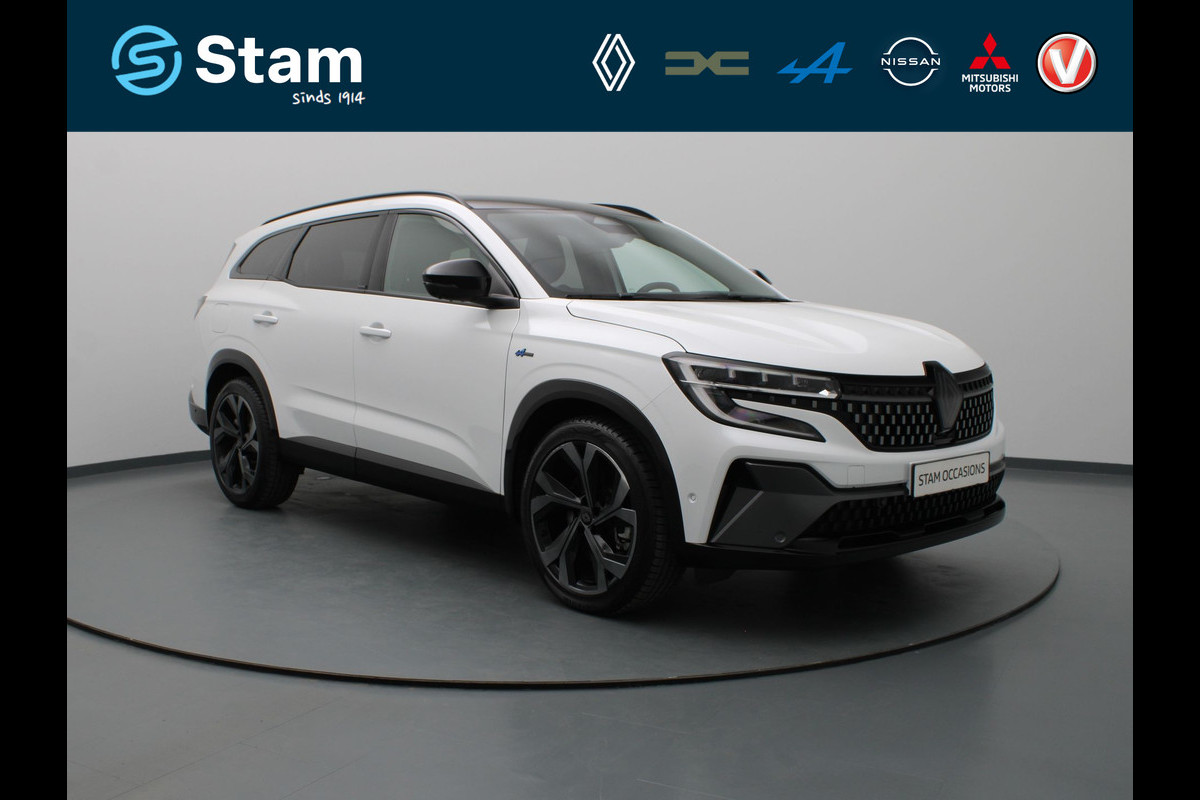 Renault Espace E-Tech full hybrid esprit Alpine 7p. 200pk Head-Up | 360° Camera | Adapt. Cruise | Parkeersens. v+a | Stoel-/stuur-/voorruitverw. | Panoramadak