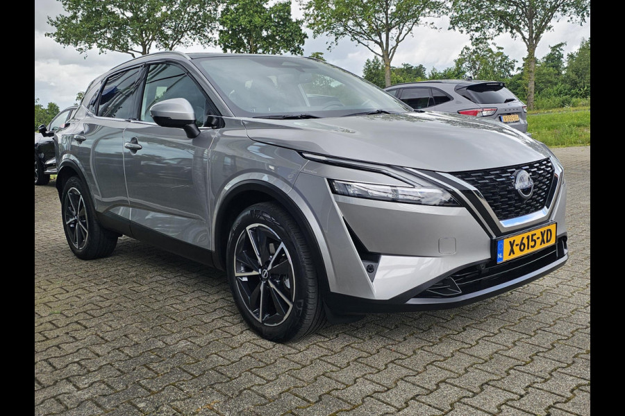 Nissan QASHQAI 1.3 MHEV Xtronic Tekna Zéér luxe | 1ste eigenaar | Dealeronderhouden | Full led | Virtual cockpit | Adaptive cruise | Head-up protectie | Elek. bedienbare achterklep etc.