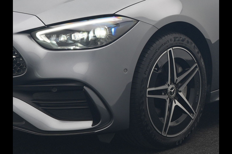 Mercedes-Benz C-Klasse Estate 300 e AMG Line PHEV 313pk Dealer O.H | Trekhaak Af Fabriek | Panodak | Alcatara Sportstoelen Memory & Verwarmd | 360 Camera | Adaptive Cruise | Digital LED | BLIS | Sfeerverlichting | Apple Carplay | Virtual | Navigatie | DAB | 18"L.M | Plug In Hybrid |