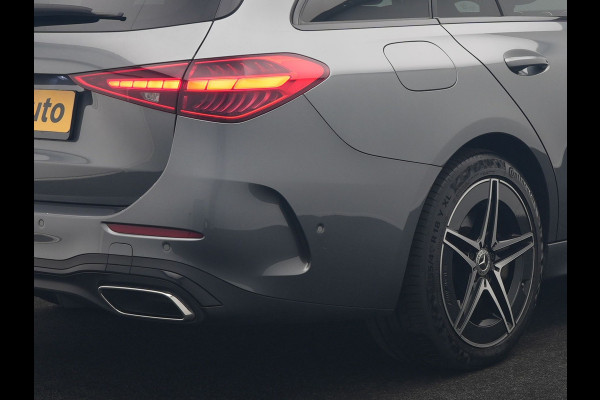 Mercedes-Benz C-Klasse Estate 300 e AMG Line PHEV 313pk Dealer O.H | Trekhaak Af Fabriek | Panodak | Alcatara Sportstoelen Memory & Verwarmd | 360 Camera | Adaptive Cruise | Digital LED | BLIS | Sfeerverlichting | Apple Carplay | Virtual | Navigatie | DAB | 18"L.M | Plug In Hybrid |