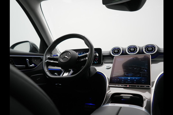 Mercedes-Benz C-Klasse Estate 300 e AMG Line PHEV 313pk Dealer O.H | Trekhaak Af Fabriek | Panodak | Alcatara Sportstoelen Memory & Verwarmd | 360 Camera | Adaptive Cruise | Digital LED | BLIS | Sfeerverlichting | Apple Carplay | Virtual | Navigatie | DAB | 18"L.M | Plug In Hybrid |