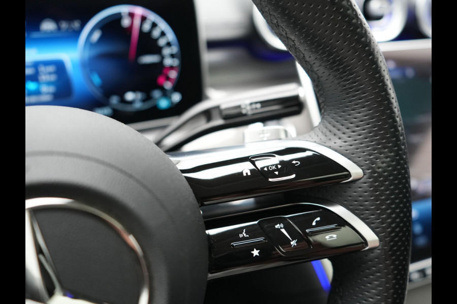Mercedes-Benz C-Klasse Estate 300 e AMG Line PHEV 313pk Dealer O.H | Trekhaak Af Fabriek | Panodak | Alcatara Sportstoelen Memory & Verwarmd | 360 Camera | Adaptive Cruise | Digital LED | BLIS | Sfeerverlichting | Apple Carplay | Virtual | Navigatie | DAB | 18"L.M | Plug In Hybrid |