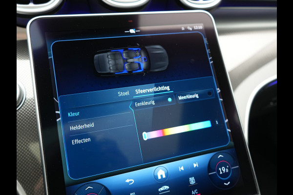 Mercedes-Benz C-Klasse Estate 300 e AMG Line PHEV 313pk Dealer O.H | Trekhaak Af Fabriek | Panodak | Alcatara Sportstoelen Memory & Verwarmd | 360 Camera | Adaptive Cruise | Digital LED | BLIS | Sfeerverlichting | Apple Carplay | Virtual | Navigatie | DAB | 18"L.M | Plug In Hybrid |