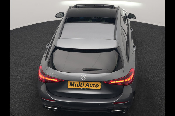 Mercedes-Benz C-Klasse Estate 300 e AMG Line PHEV 313pk Dealer O.H | Trekhaak Af Fabriek | Panodak | Alcatara Sportstoelen Memory & Verwarmd | 360 Camera | Adaptive Cruise | Digital LED | BLIS | Sfeerverlichting | Apple Carplay | Virtual | Navigatie | DAB | 18"L.M | Plug In Hybrid |