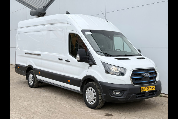 Ford E-Transit 68kWh 184PK L4H3 316km WLTP 95,6% (SOH) BEV Snelladen Carplay Climate control Laadkabel 360° camera Parkeersensoren v+a Stoelverwarming