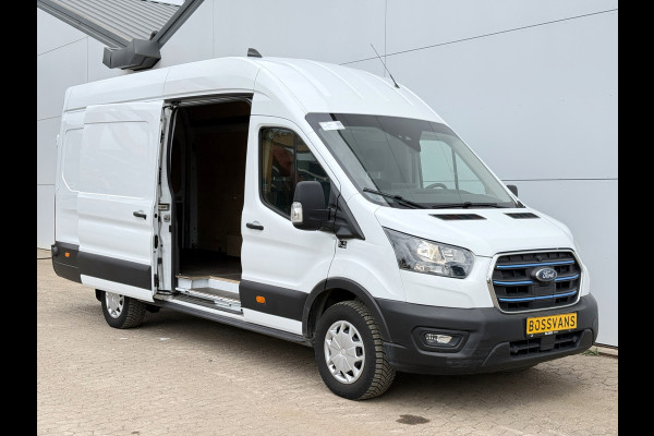 Ford E-Transit 68kWh 184PK L4H3 316km WLTP 95,6% (SOH) BEV Snelladen Carplay Climate control Laadkabel 360° camera Parkeersensoren v+a Stoelverwarming