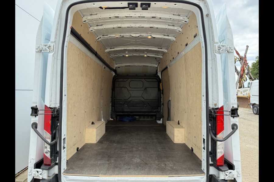 Ford E-Transit 68kWh 184PK L4H3 316km WLTP 95,6% (SOH) BEV Snelladen Carplay Climate control Laadkabel 360° camera Parkeersensoren v+a Stoelverwarming