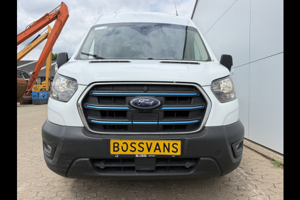 Ford E-Transit 68kWh 184PK L4H3 316km WLTP 95,6% (SOH) BEV Snelladen Carplay Climate control Laadkabel 360° camera Parkeersensoren v+a Stoelverwarming