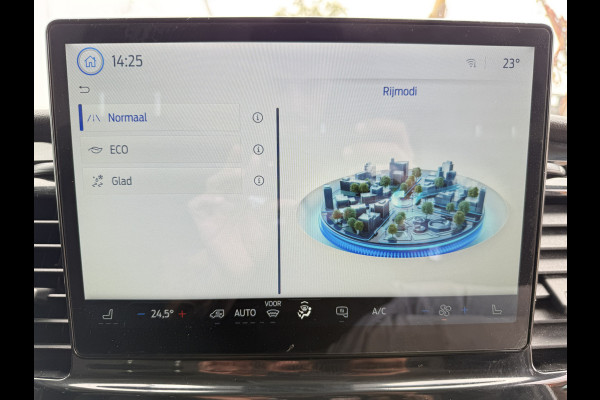 Ford E-Transit 68kWh 184PK L4H3 316km WLTP 95,6% (SOH) BEV Snelladen Carplay Climate control Laadkabel 360° camera Parkeersensoren v+a Stoelverwarming