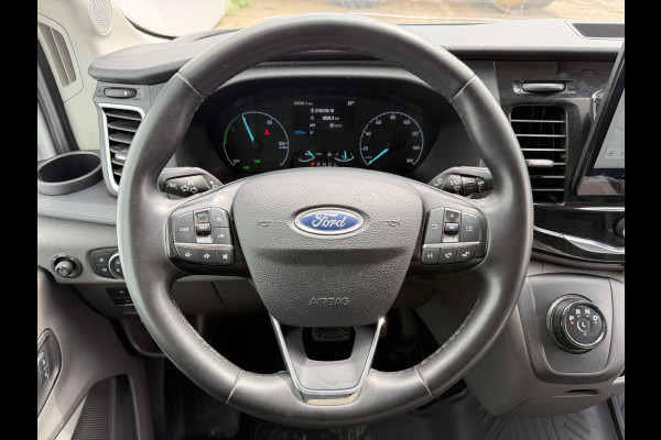 Ford E-Transit 68kWh 184PK L4H3 316km WLTP 95,6% (SOH) BEV Snelladen Carplay Climate control Laadkabel 360° camera Parkeersensoren v+a Stoelverwarming