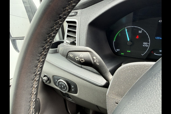 Ford E-Transit 68kWh 184PK L4H3 316km WLTP 95,6% (SOH) BEV Snelladen Carplay Climate control Laadkabel 360° camera Parkeersensoren v+a Stoelverwarming