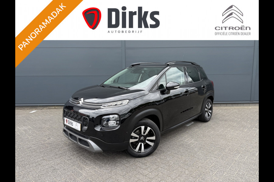 Citroën C3 Aircross 110pk Shine (Elektrisch Schuifdak - Camera - Parkeersensoren V+A - HiFi - Keyless Entry - Stoelverwarming - Head up - 16"incl 4S