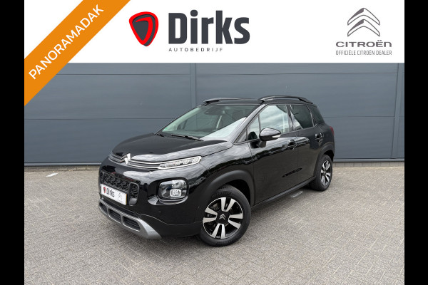 Citroën C3 Aircross 110pk Shine (Elektrisch Schuifdak - Camera - Parkeersensoren V+A - HiFi - Keyless Entry - Stoelverwarming - Head up - 16"incl 4S