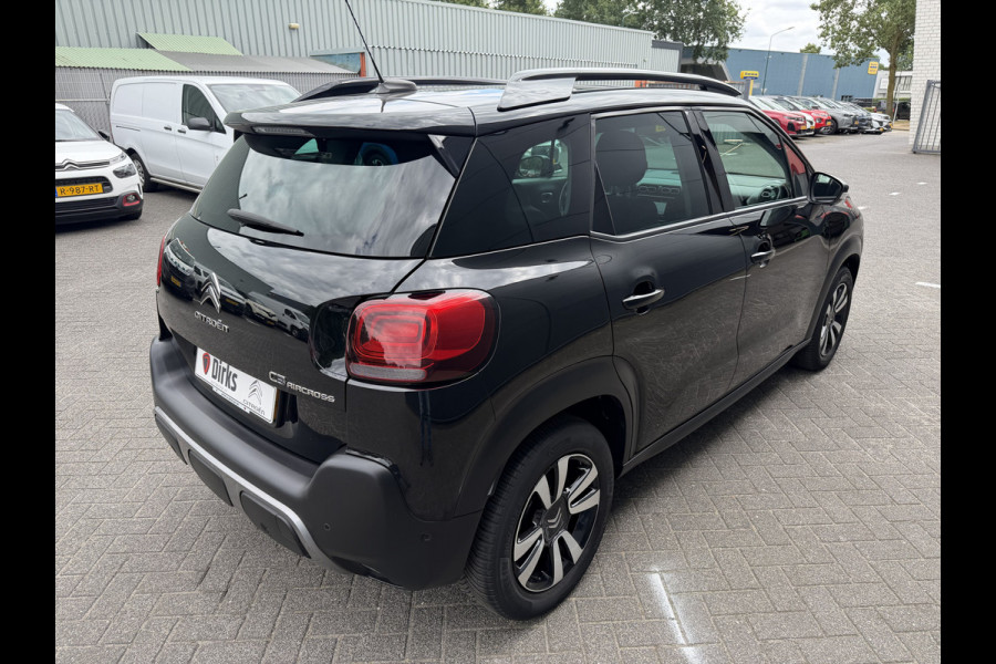 Citroën C3 Aircross 110pk Shine (Elektrisch Schuifdak - Camera - Parkeersensoren V+A - HiFi - Keyless Entry - Stoelverwarming - Head up - 16"incl 4S