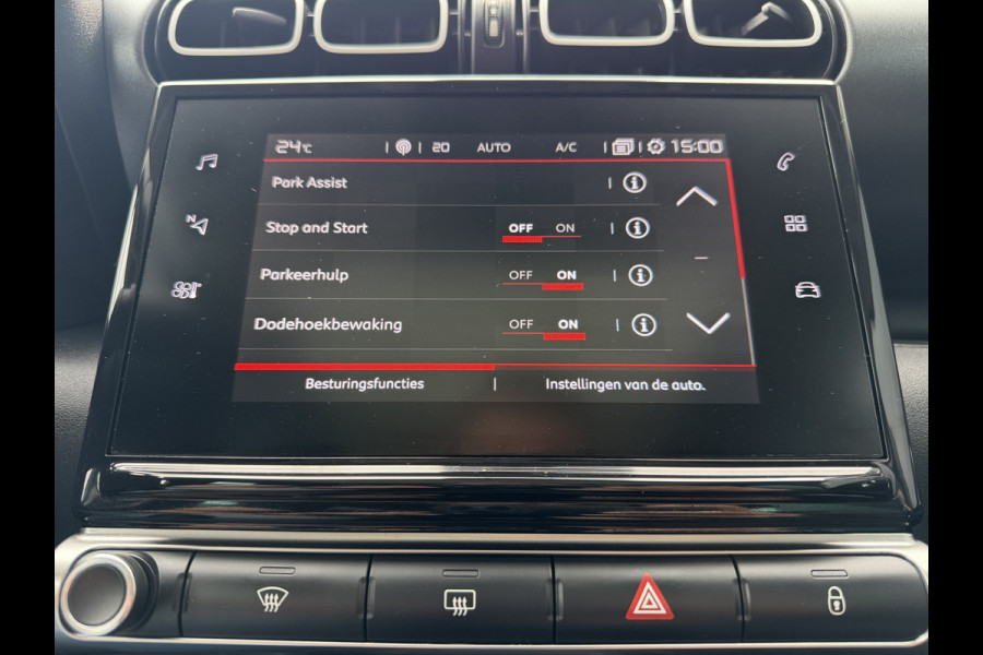 Citroën C3 Aircross 110pk Shine (Elektrisch Schuifdak - Camera - Parkeersensoren V+A - HiFi - Keyless Entry - Stoelverwarming - Head up - 16"incl 4S