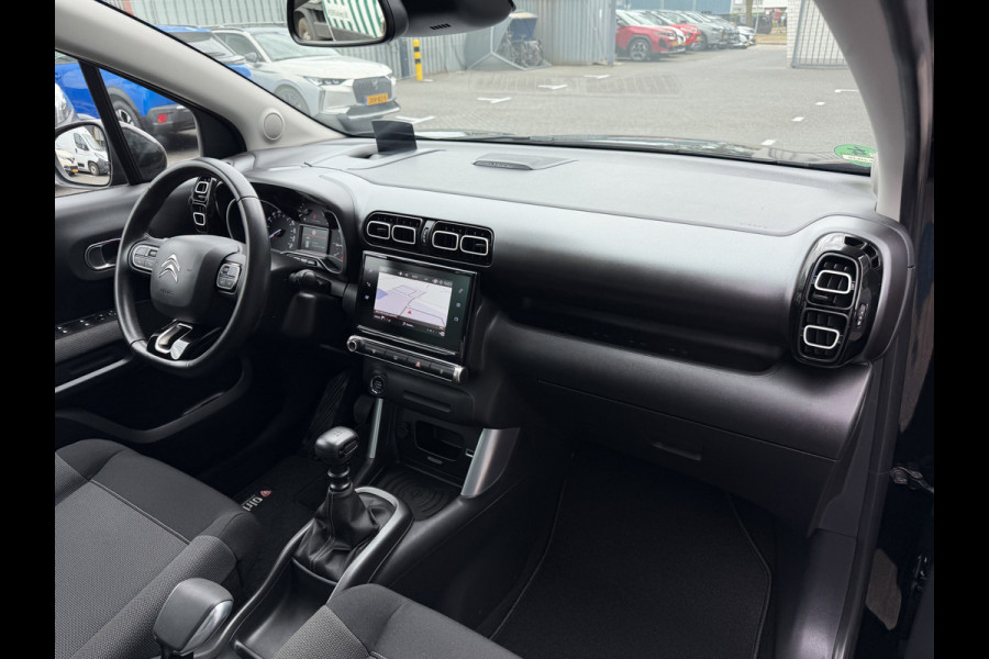 Citroën C3 Aircross 110pk Shine (Elektrisch Schuifdak - Camera - Parkeersensoren V+A - HiFi - Keyless Entry - Stoelverwarming - Head up - 16"incl 4S
