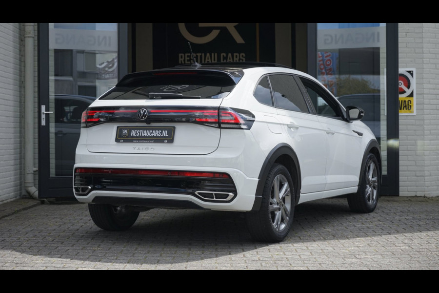 Volkswagen Taigo R-Line 1.0 TSI Black Style AUTOMAAT-ACC-CAMERA-CARPLAY-CLIMA-IQ LIGHT-PANORAMA-VIRTUEEL