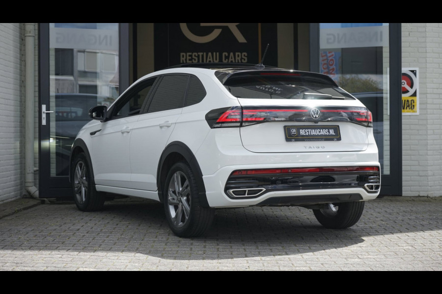 Volkswagen Taigo R-Line 1.0 TSI Black Style AUTOMAAT-ACC-CAMERA-CARPLAY-CLIMA-IQ LIGHT-PANORAMA-VIRTUEEL