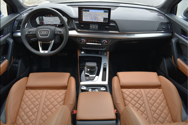 Audi Q5 55 TFSI e S-Line 367 Pk Exclusive Leder Pano Navi Luchtvering ACC 21 Inch SQ5