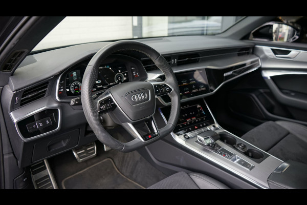 Audi A6 Limousine 55 TFSIe Quattro Competition 367PK-3x S-Line BLACK OPTIK-AMBIANCE-CAMERA-KEYLESS-MATRIX-MEMORY-BTW