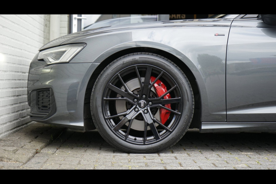 Audi A6 Limousine 55 TFSIe Quattro Competition 367PK-3x S-Line BLACK OPTIK-AMBIANCE-CAMERA-KEYLESS-MATRIX-MEMORY-BTW