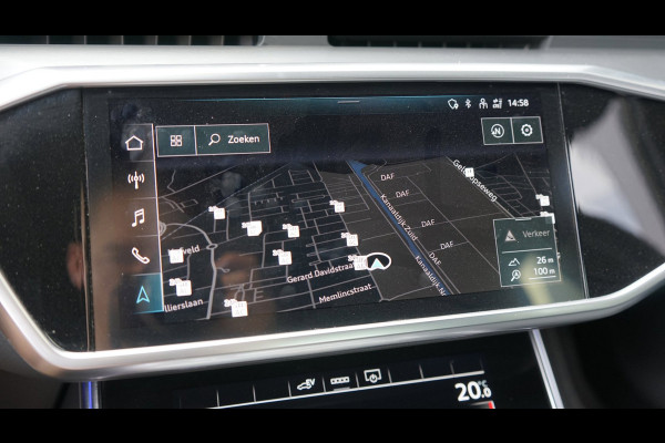 Audi A6 Limousine 55 TFSIe Quattro Competition 367PK-3x S-Line BLACK OPTIK-AMBIANCE-CAMERA-KEYLESS-MATRIX-MEMORY-BTW
