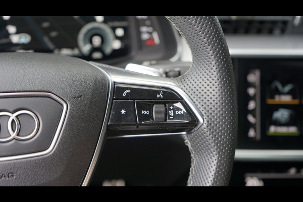 Audi A6 Limousine 55 TFSIe Quattro Competition 367PK-3x S-Line BLACK OPTIK-AMBIANCE-CAMERA-KEYLESS-MATRIX-MEMORY-BTW
