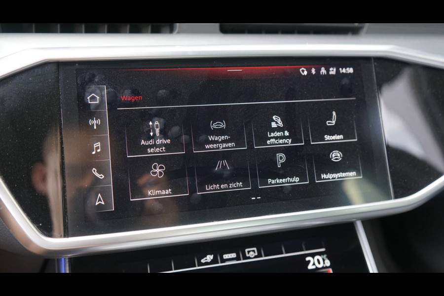 Audi A6 Limousine 55 TFSIe Quattro Competition 367PK-3x S-Line BLACK OPTIK-AMBIANCE-CAMERA-KEYLESS-MATRIX-MEMORY-BTW