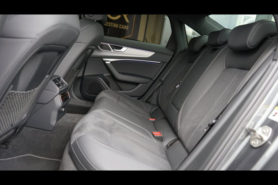 Audi A6 Limousine 55 TFSIe Quattro Competition 367PK-3x S-Line BLACK OPTIK-AMBIANCE-CAMERA-KEYLESS-MATRIX-MEMORY-BTW
