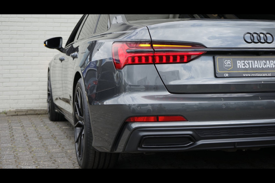 Audi A6 Limousine 55 TFSIe Quattro Competition 367PK-3x S-Line BLACK OPTIK-AMBIANCE-CAMERA-KEYLESS-MATRIX-MEMORY-BTW