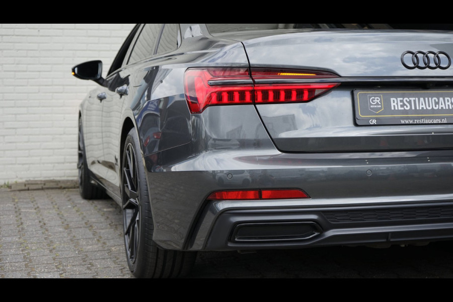 Audi A6 Limousine 55 TFSIe Quattro Competition 367PK-3x S-Line BLACK OPTIK-AMBIANCE-CAMERA-KEYLESS-MATRIX-MEMORY-BTW
