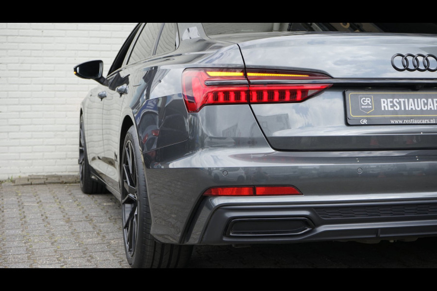 Audi A6 Limousine 55 TFSIe Quattro Competition 367PK-3x S-Line BLACK OPTIK-AMBIANCE-CAMERA-KEYLESS-MATRIX-MEMORY-BTW