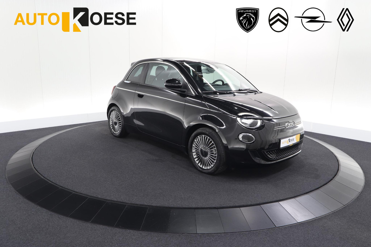 Fiat 500 Icon 42 kWh | SOH 95,7% | Convenience Pack | Camera | Dodehoekdetectie
