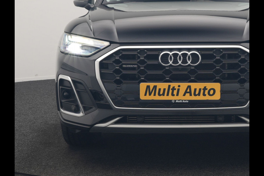 Audi Q5 55 TFSI e S Line PHEV 367pk Dealer O.H. | Alcantara Sportstoelen Massage & Verwarmd | 360 Camera | Bang & Olufsen Audio | Keyless | Navigatie | Virtual | DAB | Cruise Control | Plug In Hybrid |
