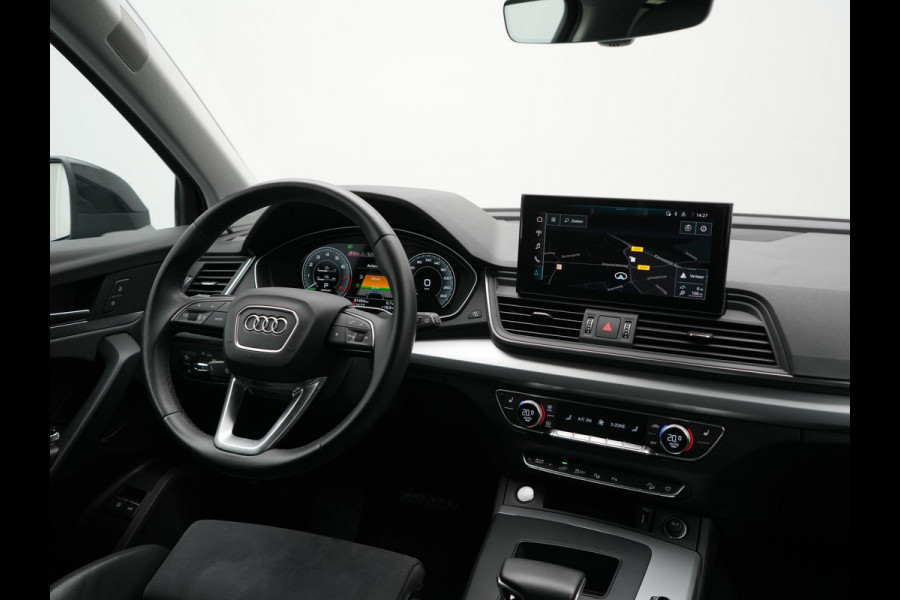 Audi Q5 55 TFSI e S Line PHEV 367pk Dealer O.H. | Alcantara Sportstoelen Massage & Verwarmd | 360 Camera | Bang & Olufsen Audio | Keyless | Navigatie | Virtual | DAB | Cruise Control | Plug In Hybrid |