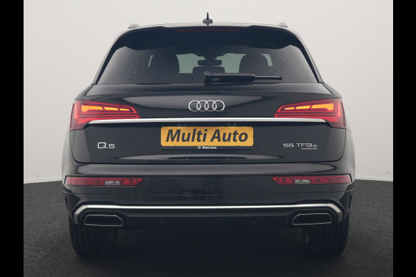 Audi Q5 55 TFSI e S Line PHEV 367pk Dealer O.H. | Alcantara Sportstoelen Massage & Verwarmd | 360 Camera | Bang & Olufsen Audio | Keyless | Navigatie | Virtual | DAB | Cruise Control | Plug In Hybrid |
