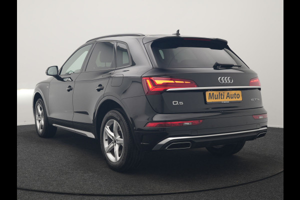 Audi Q5 55 TFSI e S Line PHEV 367pk Dealer O.H. | Alcantara Sportstoelen Massage & Verwarmd | 360 Camera | Bang & Olufsen Audio | Keyless | Navigatie | Virtual | DAB | Cruise Control | Plug In Hybrid |