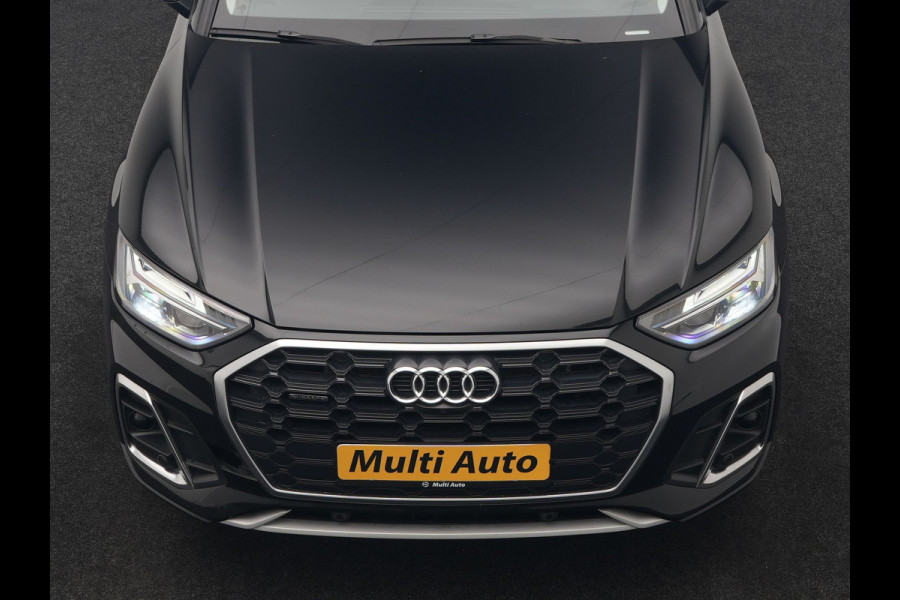 Audi Q5 55 TFSI e S Line PHEV 367pk Dealer O.H. | Alcantara Sportstoelen Massage & Verwarmd | 360 Camera | Bang & Olufsen Audio | Keyless | Navigatie | Virtual | DAB | Cruise Control | Plug In Hybrid |