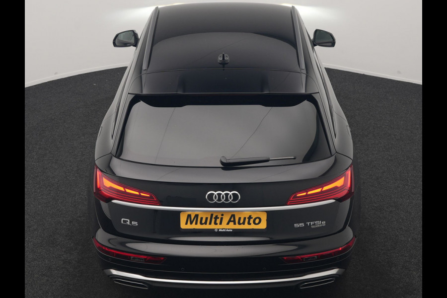 Audi Q5 55 TFSI e S Line PHEV 367pk Dealer O.H. | Alcantara Sportstoelen Massage & Verwarmd | 360 Camera | Bang & Olufsen Audio | Keyless | Navigatie | Virtual | DAB | Cruise Control | Plug In Hybrid |