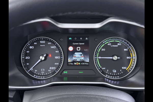 MG Mg Zs EV Luxury 45kWh SOH 92% Panorama-Schuifdak Leder+Verwrmd Trekhaak Adap.Cruise Camera Navi Apple Carplay Android Auto Elek.Stoel  Airco Privacy Glas Isofix DAB Lmv 17" Keyless 1e Eigenaar Dealeronderhouden