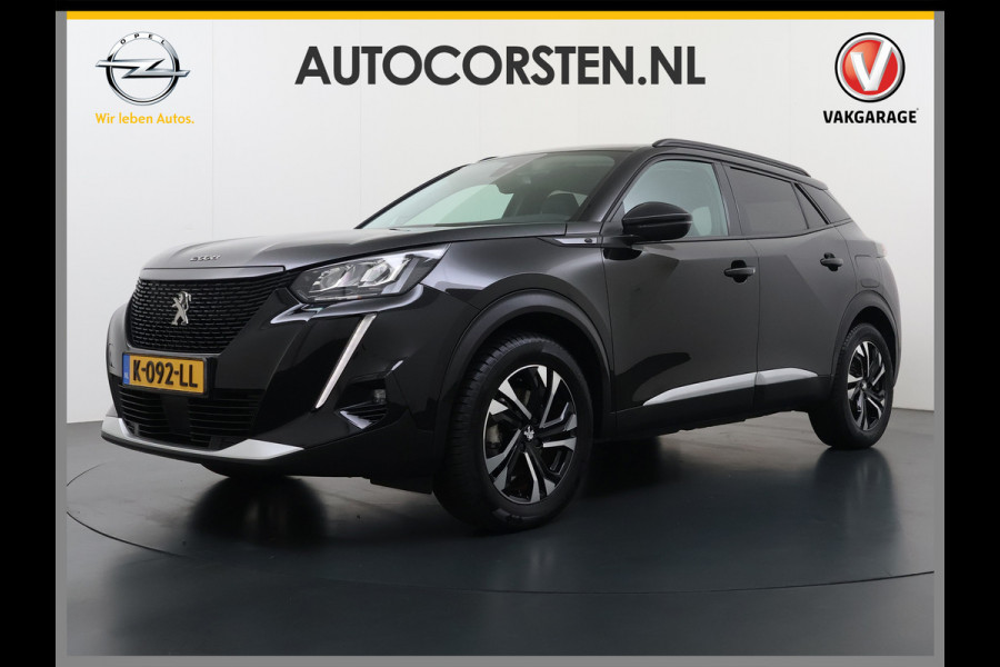 Peugeot e-2008 EV Blue Allure 50kWh SOH 95% 3D-Navi 360°Camera Apple Carplay Android Auto Ecc Cruise Control Regen-Lichtsensor Privacy Glas Lmv Led Isofix Bluetooth Lane Assist USB Origineel Nederlandse Auto