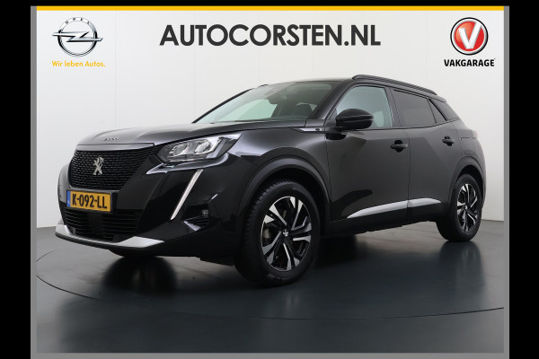 Peugeot e-2008 EV Blue Allure 50kWh SOH 95% 3D-Navi 360°Camera Apple Carplay Android Auto Ecc Cruise Control Regen-Lichtsensor Privacy Glas Lmv Led Isofix Bluetooth Lane Assist USB Origineel Nederlandse Auto