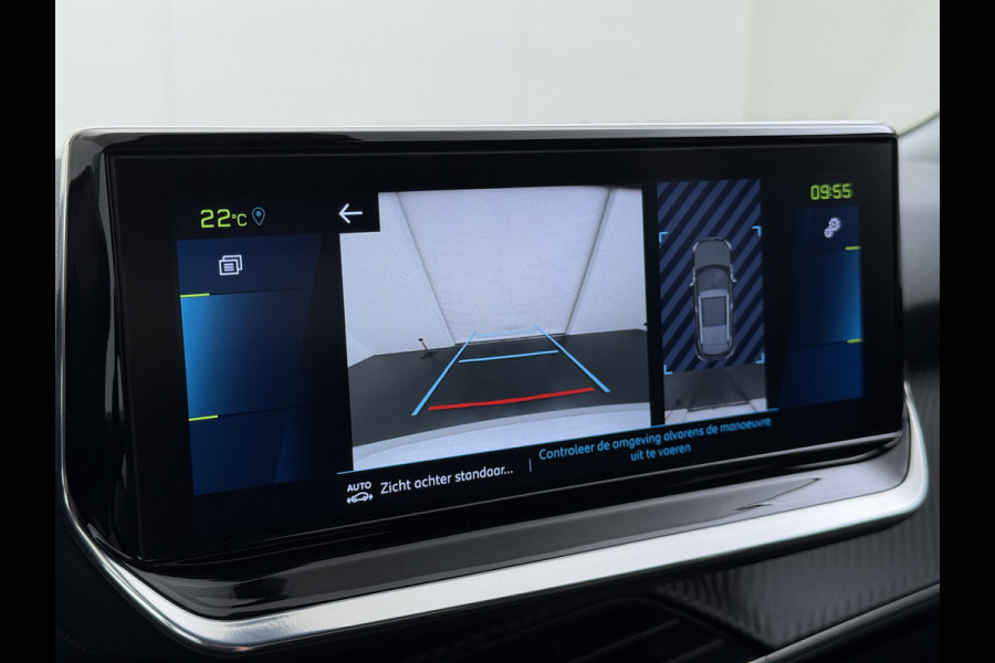 Peugeot e-2008 EV Blue Allure 50kWh SOH 95% 3D-Navi 360°Camera Apple Carplay Android Auto Ecc Cruise Control Regen-Lichtsensor Privacy Glas Lmv Led Isofix Bluetooth Lane Assist USB Origineel Nederlandse Auto
