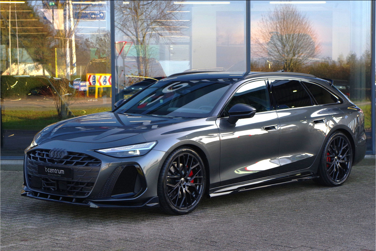 Audi A6 Avant 2.0 e-hybrid Quattro 300 PK S-Line Edition PHEV, Trekhaak, Lederen Sportstoelen, 21" LM, Adap. Cruise Control