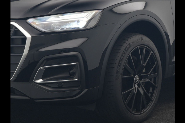 Audi Q5 50 TFSI e Advanced edition PHEV 300pk Dealer O.H | Trekhaak Af Fabriek | Head Up | Apple Carplay | Lederen Sportstoelen Verwarmd | Cruise Control | Virtual | Navigatie | DAB | 19"L.M | Plug In Hybrid |