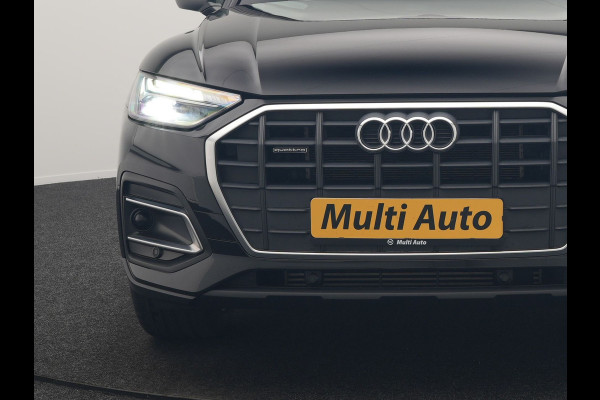 Audi Q5 50 TFSI e Advanced edition PHEV 300pk Dealer O.H | Trekhaak Af Fabriek | Head Up | Apple Carplay | Lederen Sportstoelen Verwarmd | Cruise Control | Virtual | Navigatie | DAB | 19"L.M | Plug In Hybrid |