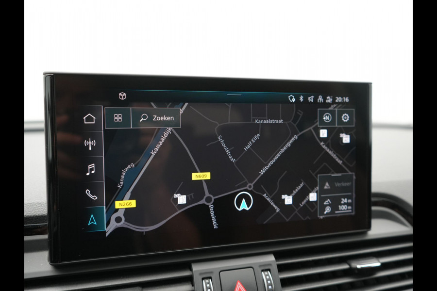Audi Q5 50 TFSI e Advanced edition PHEV 300pk Dealer O.H | Trekhaak Af Fabriek | Head Up | Apple Carplay | Lederen Sportstoelen Verwarmd | Cruise Control | Virtual | Navigatie | DAB | 19"L.M | Plug In Hybrid |