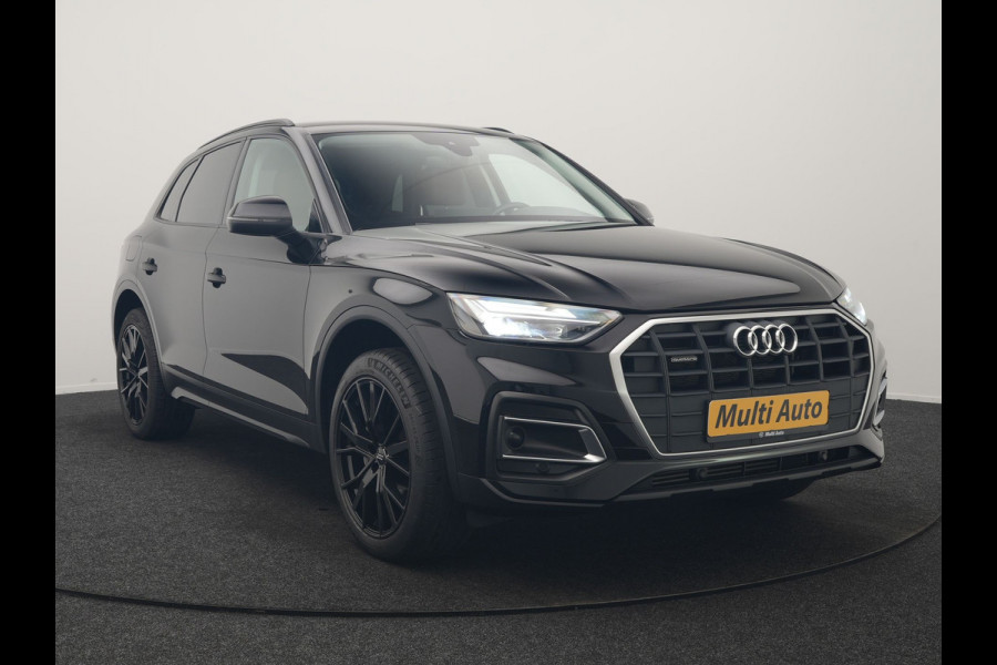 Audi Q5 50 TFSI e Advanced edition PHEV 300pk Dealer O.H | Trekhaak Af Fabriek | Head Up | Apple Carplay | Lederen Sportstoelen Verwarmd | Cruise Control | Virtual | Navigatie | DAB | 19"L.M | Plug In Hybrid |