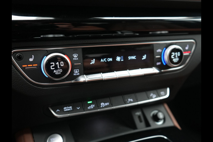 Audi Q5 50 TFSI e Advanced edition PHEV 300pk Dealer O.H | Trekhaak Af Fabriek | Head Up | Apple Carplay | Lederen Sportstoelen Verwarmd | Cruise Control | Virtual | Navigatie | DAB | 19"L.M | Plug In Hybrid |
